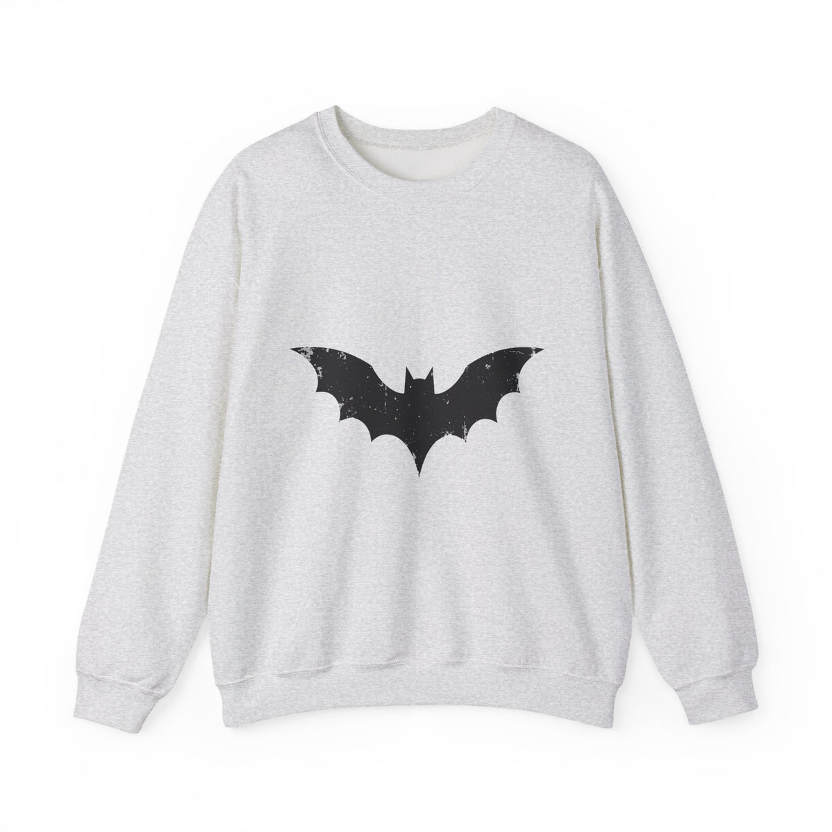 Bat Halloween Horror Gift Vintage Flying Creature Spooky Fan Dark Macabre Simple Sweatshirt