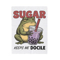Frog Tea Drink Blanket Funny Critter Gift Women Line Art Blanket Toad Drink Blanket Humor Fan Cartoon Graphic Blanket Illustration Tea Cup Blanket