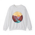 Desert Canyon Sweatshirt Nature Hiking Gift Women Hand Painted Sweatshirt Canyon Sweatshirt Outdoors Enthusiast Painted Sweatshirt Trekker Graphic Retro Dawn