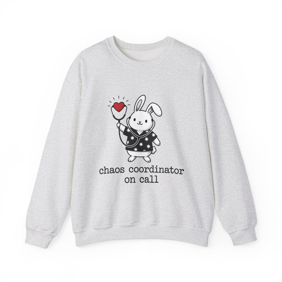 Rabbit Doctor Sweatshirt Nurses Pet Gift Women Kawaii Sweatshirt Bunny Doctor Sweatshirt