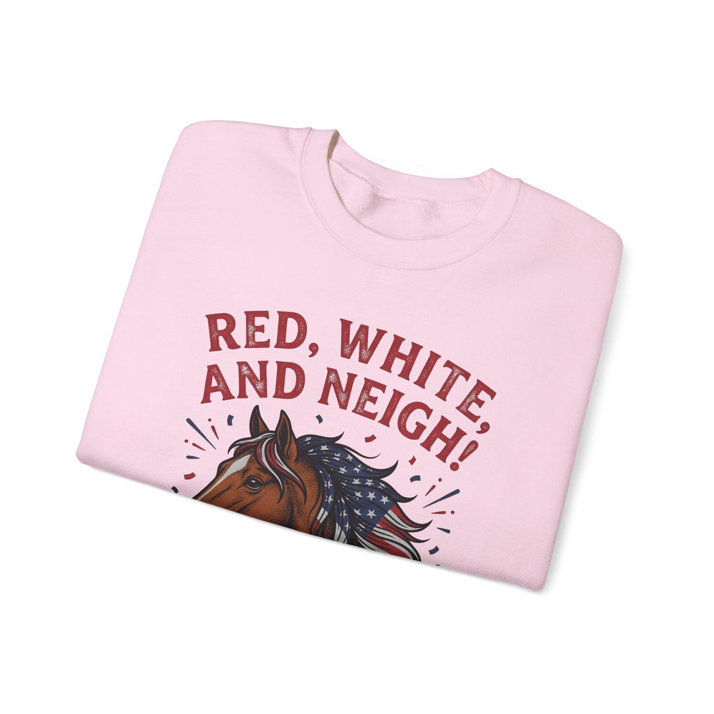 American Horse Sweatshirt 4th Of July Wildlife Gift Women Retro Sweatshirt Mustang Sweatshirt Independence Fan Vintage Sweatshirt Animal Graphic Sketch