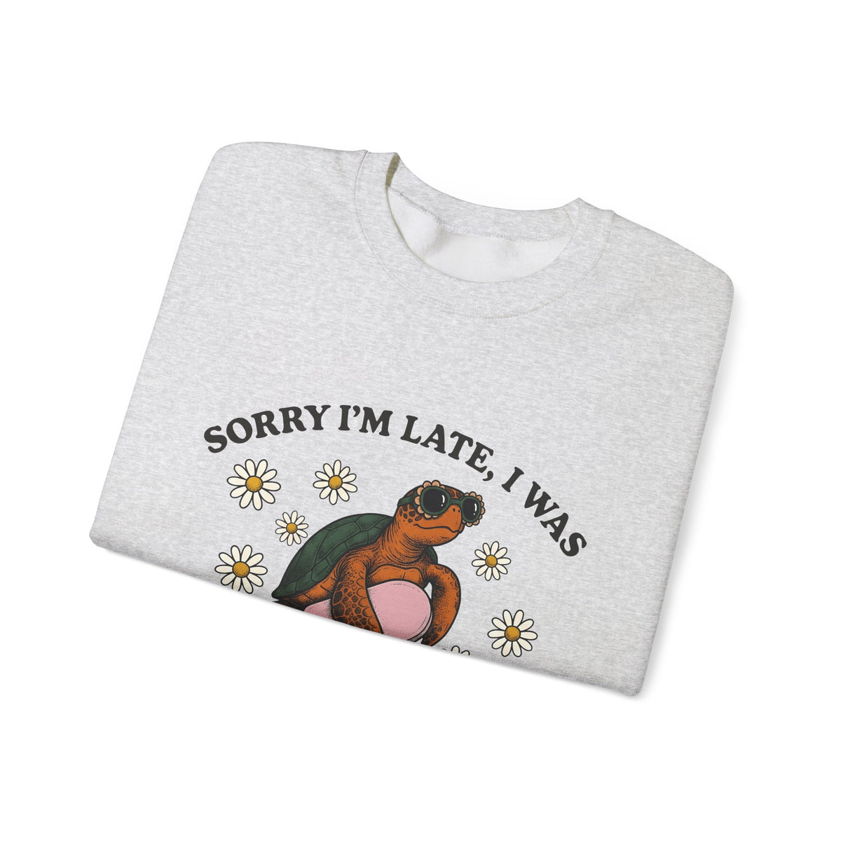 Turtle Swimming Ring Sweatshirt Sports & Activities Holiday Gift Women Nostalgic Sweatshirt Inflatable Ring Sweatshirt Athlete Fan Retro Sweatshirt Vacation