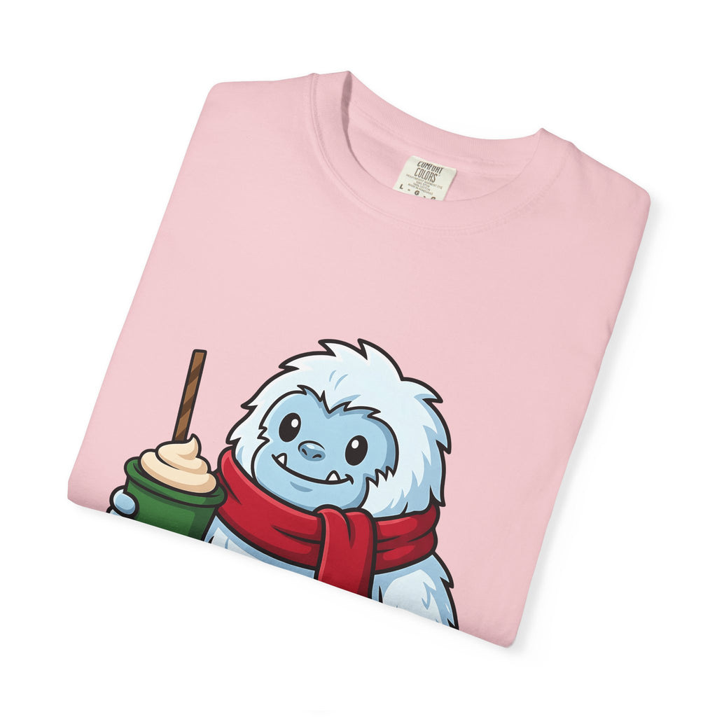 Abominable Snowman Christmas Holiday Gift Comic Yeti Xmas Fan Cartoon Holiday Chibi T-Shirt