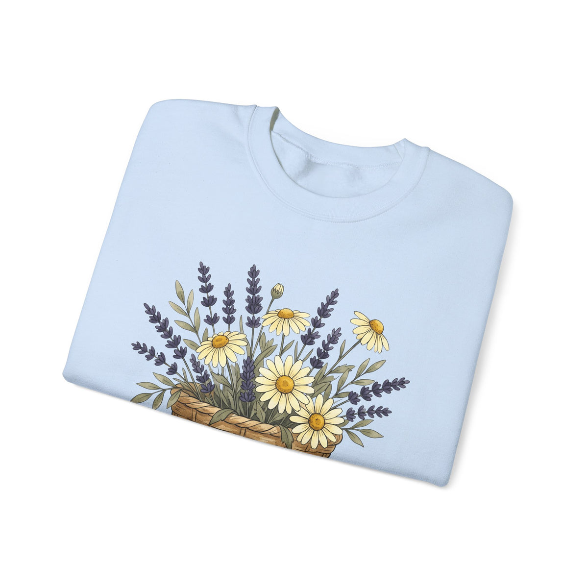 Flower Bunch Sweatshirt Moms Plants Gift Women Hand Drawn Sweatshirt Bouquet Sweatshirt Mother Fan Illustrated Sweatshirt Botanical Graphic Sketch Daisy Bloom
