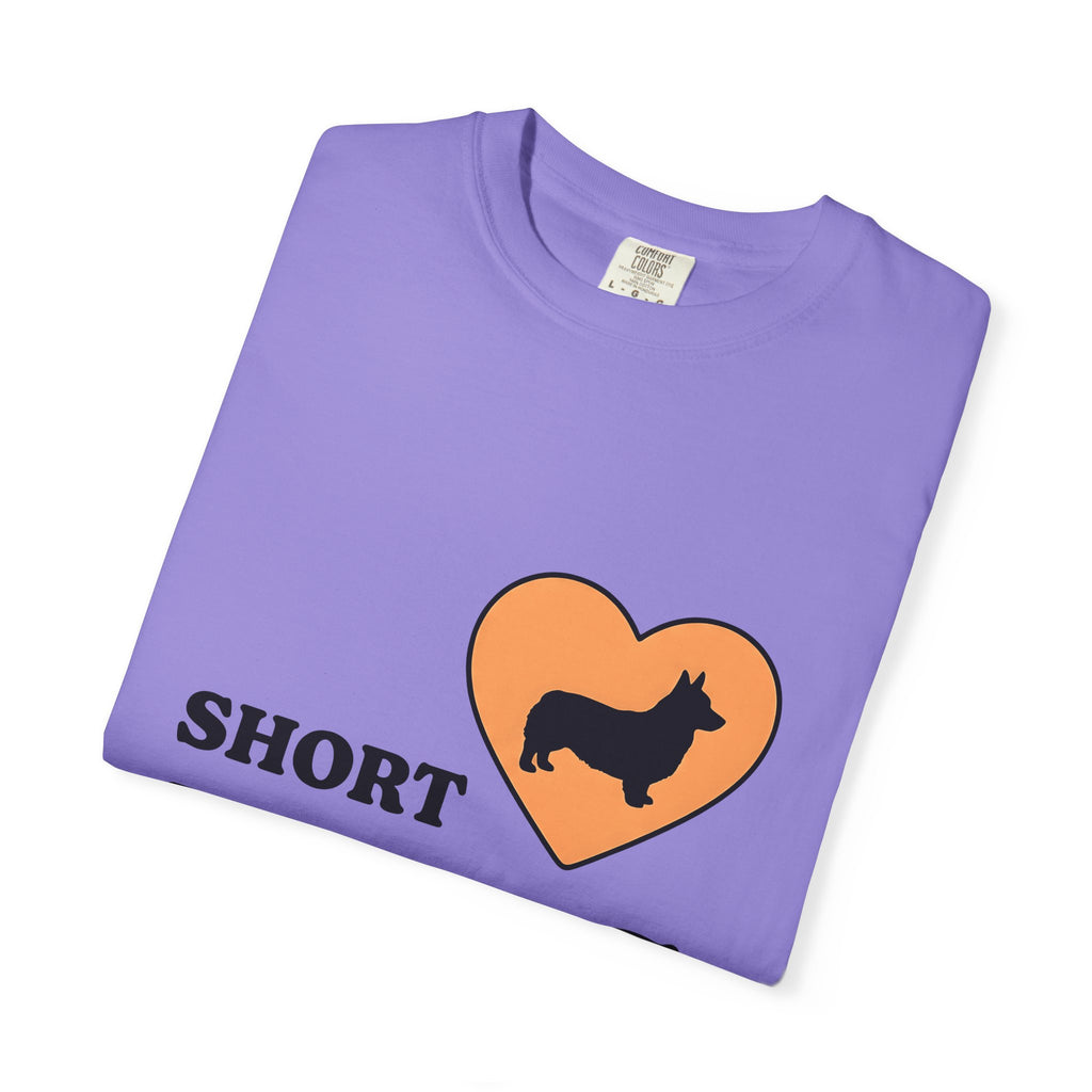Corgi Dog T-Shirt Dog Humor Gift Women Bold Graphic T-Shirt Pembroke Welsh Corgi T-Shirt Dog Fan Corgi Graphic Humor Illustration Funny Retro