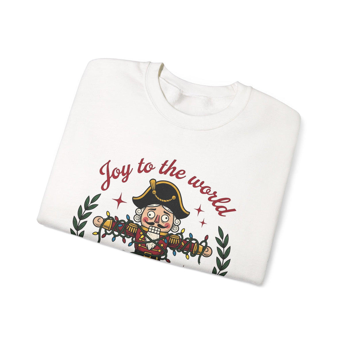Nutcracker Illustration Sweatshirt Christmas Comedy Gift Women Caricature Sweatshirt Christmas Soldier Sweatshirt Xmas Fan Cartoon Sweatshirt Humor Graphic
