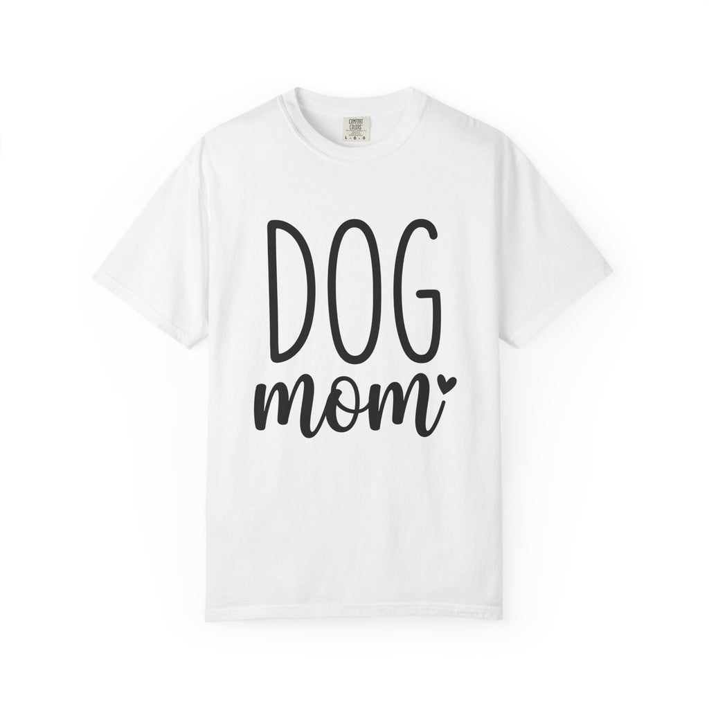 Dog Saying T-Shirt Dog Mom Dog Mom Pets Gift Women Whimsical T-Shirt Puppy T-Shirt Dog Fan Canine T-Shirt Animal Graphic Basic Red Heart T-Shirt