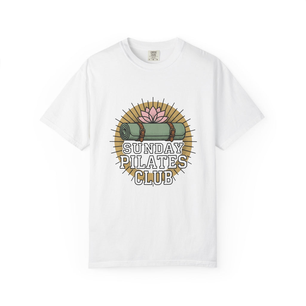 Fitness Mat T-Shirt Pilates Lifestyle Gift Women Ethnic T-Shirt Yoga Mat T-Shirt Pilates Enthusiast Tribal T-Shirt Wellness Graphic Classic Sacred