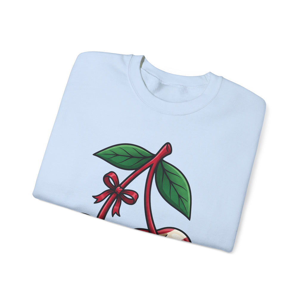 American Cherries 4Th Of July Beach Gift Comic Cherry Independence Day Fan Cartoon Coastal Sweatshirt