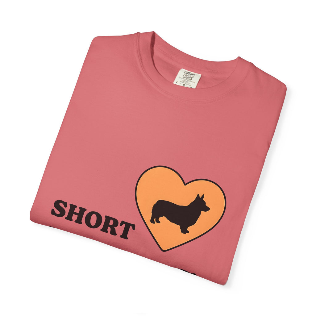 Corgi Dog T-Shirt Dog Humor Gift Women Bold Graphic T-Shirt Pembroke Welsh Corgi T-Shirt Dog Fan Corgi Graphic Humor Illustration Funny Retro