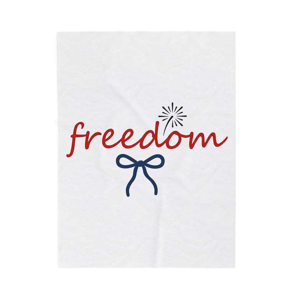 Firework Bow America 4Th Of July Festival Gift Retro Fireworks Patriot Fan Vintage Carnival Blanket