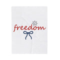 Firework Bow America 4Th Of July Festival Gift Retro Fireworks Patriot Fan Vintage Carnival Blanket