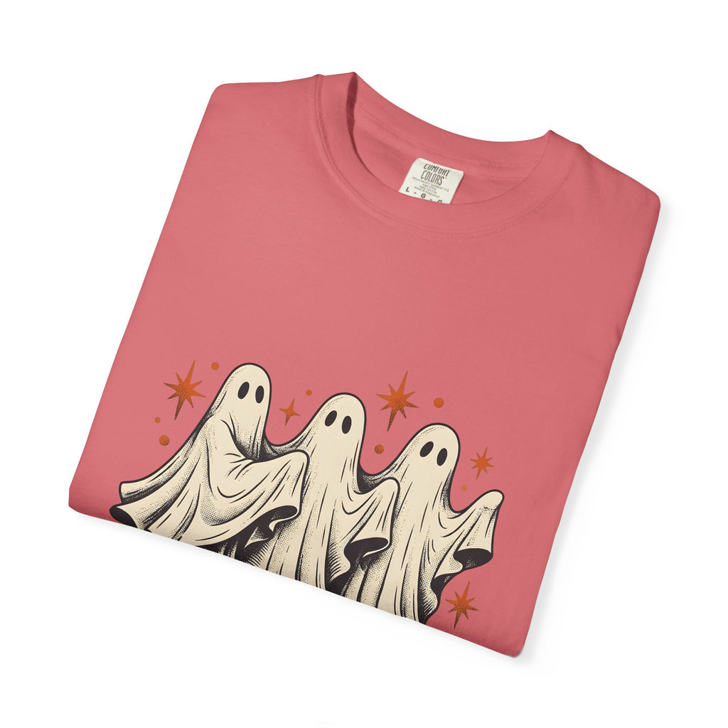 Apparition Skate T-Shirt Halloween Rollerblade Gift Women Hand Drawn T-Shirt Skateboard T-Shirt Spooky Fan Hand Drawn T-Shirt Inline Skate Graphic