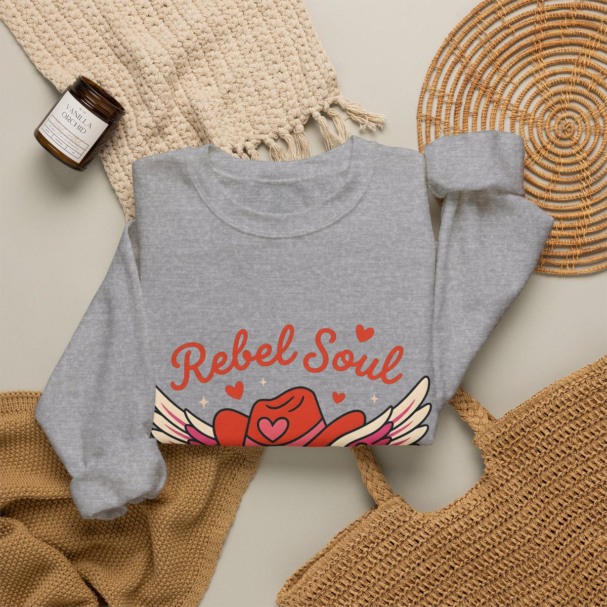 Cowgirl Hat Insignia Sweatshirt Cowgirl Frontier Gift Women Caricature Sweatshirt Hat Badge Sweatshirt Rodeo Fan Cartoon Sweatshirt Pioneer Graphic Old School