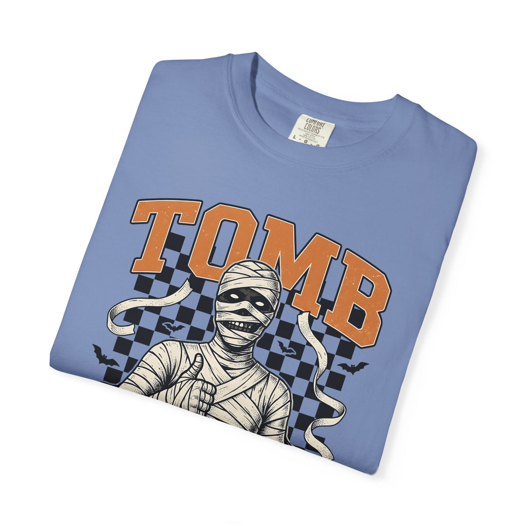Wrapped Mummy T-Shirt Halloween Fright Gift Women Old School T-Shirt Mummy T-Shirt Horror Fan Scary T-Shirt Scare Graphic