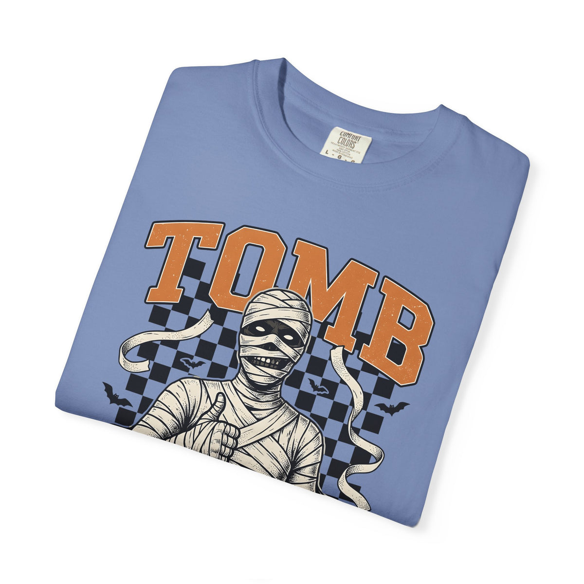 Wrapped Mummy T-Shirt Halloween Fright Gift Women Old School T-Shirt Mummy T-Shirt Horror Fan Scary T-Shirt Scare Graphic