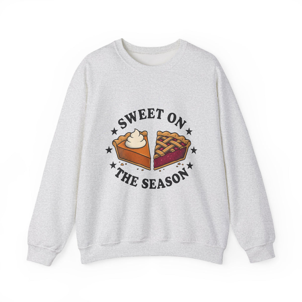 Pie Pieces Sweatshirt Desserts Seasonal Gift Women Retro Sweatshirt Pie Slices Sweatshirt Pastry Fan Vintage Sweatshirt Holiday Graphic Sketch Sparkles Sweatshirt