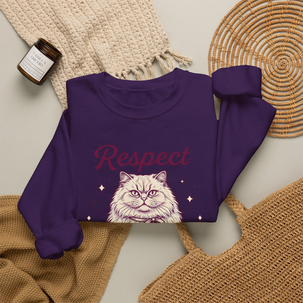 Soft Feline Sweatshirt Cat Joke Gift Women Line Art Sweatshirt Cat Sweatshirt Cat Fan Minimalist Sweatshirt Pun Graphic Classic Twinkles Sweatshirt