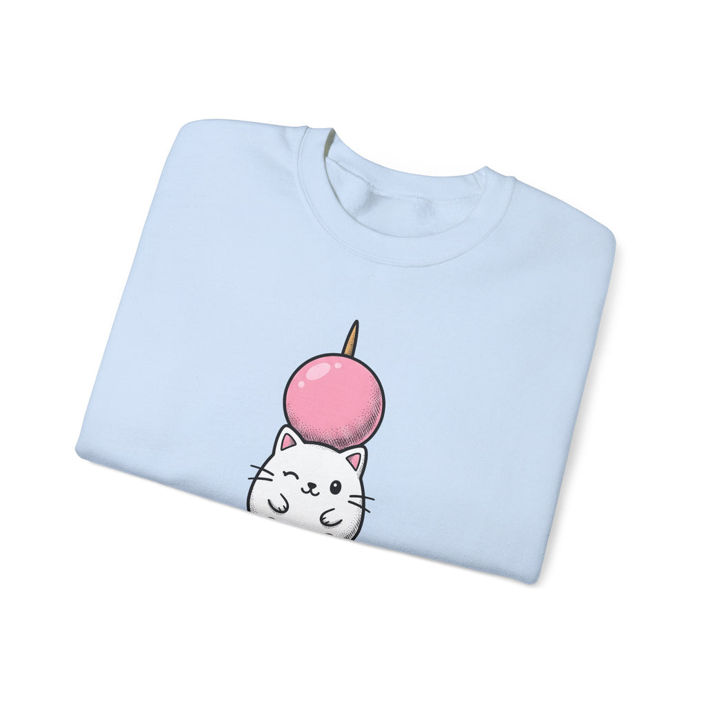 Feline Mochi Cat Snack Gift Adorable Cat Cat Fan Kitty Food Comic Sweet Candy Sweatshirt