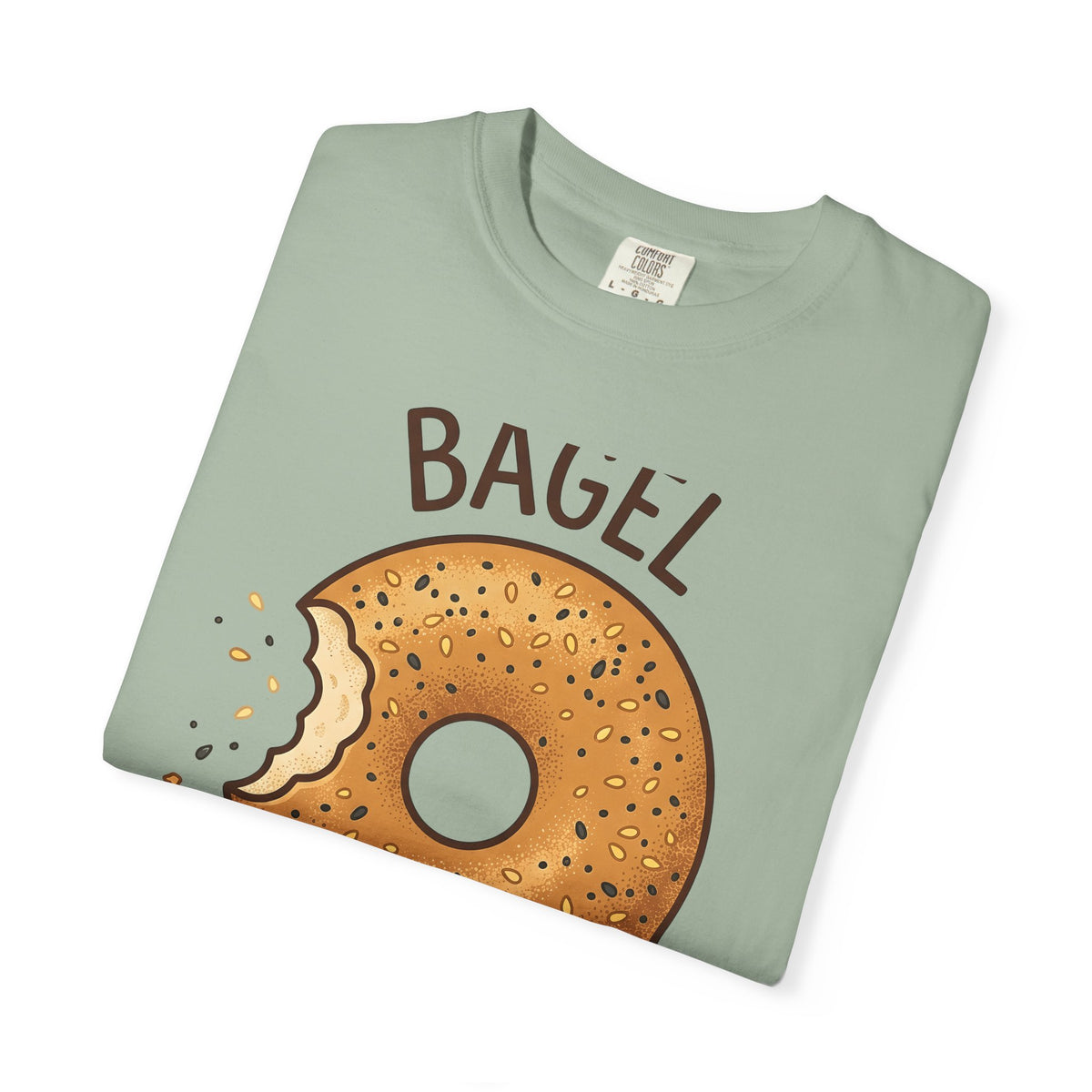 Bagel Desserts Morning Gift Doodle Bagel Pastry Fan Hand Drawn Breakfast Old School T-Shirt