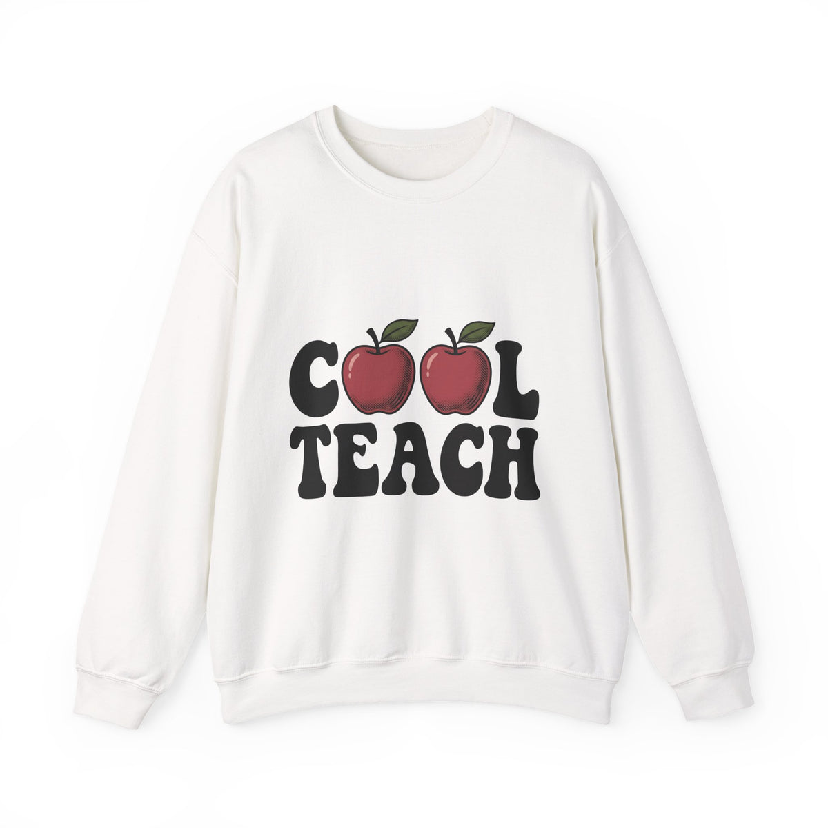 Apple Illustration Sweatshirt Teacher Gratitude Gift Women Retro Sweatshirt Fruit Sweatshirt Educator Enthusiast Vintage Sweatshirt Appreciation Graphic