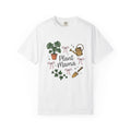 Houseplant Pot T-Shirt Plant Mom Garden Gift Women Sketch T-Shirt Planter T-Shirt Gardener Enthusiast Drawing Graphic Gardening Illustration Retro