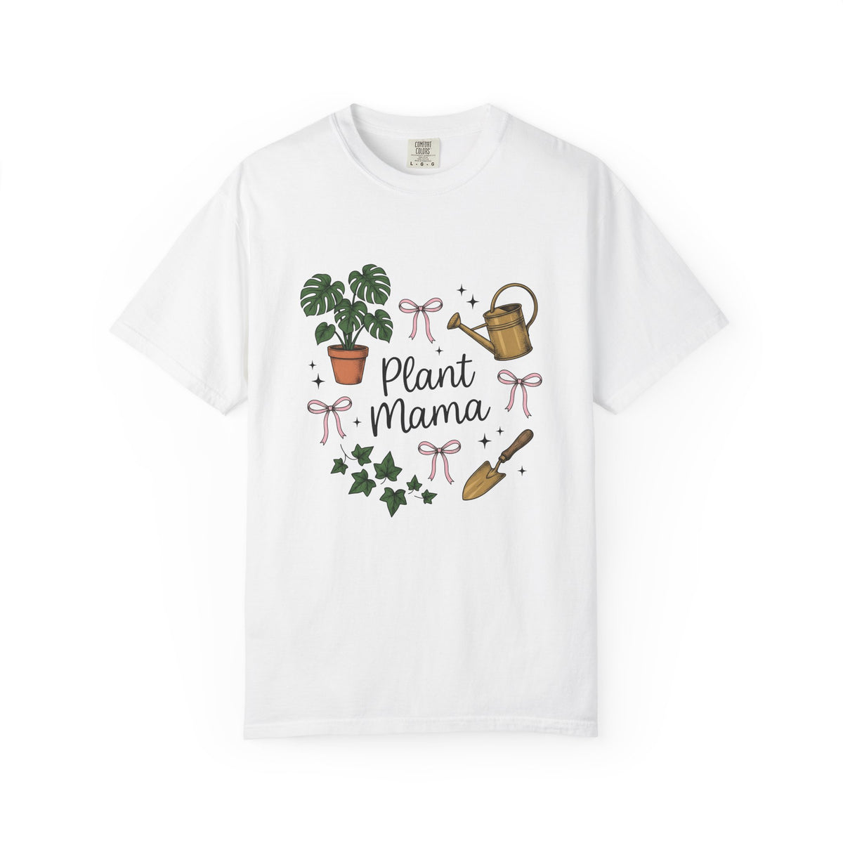 Houseplant Pot T-Shirt Plant Mom Garden Gift Women Sketch T-Shirt Planter T-Shirt Gardener Enthusiast Drawing Graphic Gardening Illustration Retro