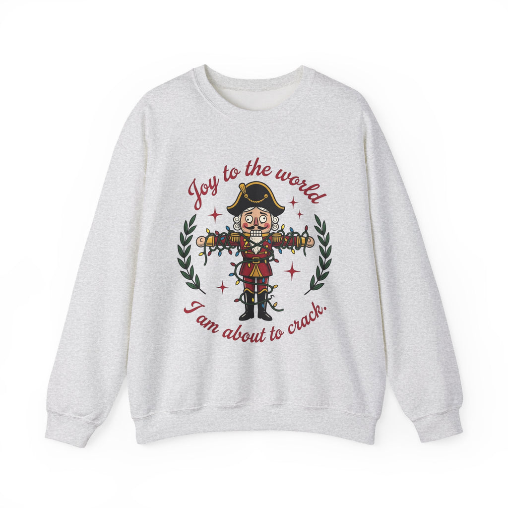 Nutcracker Illustration Sweatshirt Christmas Comedy Gift Women Caricature Sweatshirt Christmas Soldier Sweatshirt Xmas Fan Cartoon Sweatshirt Humor Graphic
