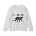 Cat Graphic Sweatshirt Cat Mom Animal Gift Women Minimalist Sweatshirt Kitten Sweatshirt Cat Lady Fan Feline Sweatshirt Simple Design Creature Graphic Vintage
