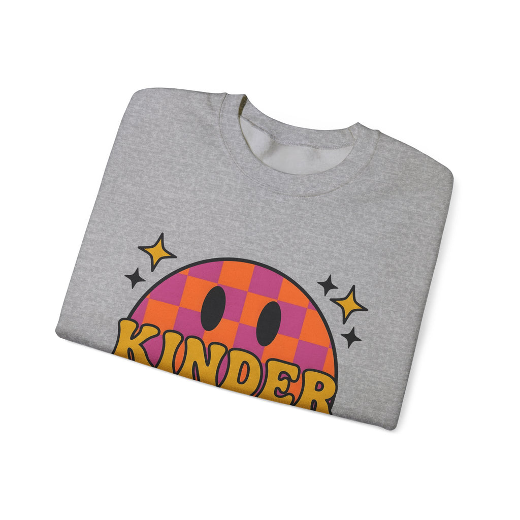 Grin Icon Teachers Inspiration Gift Nostalgic Smiley Educator Enthusiast Vintage Motivational Sweatshirt