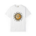 Sun Moon Faces T-Shirt Celestial Zodiac Gift Women Hippie T-Shirt Moonface T-Shirt Galaxy Fan Cosmic T-Shirt Astrology Graphic Retro Stars T-Shirt