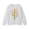 Prickly Flower Sweatshirt Cowgirl Cowboy Gift Women Vintage Sweatshirt Thorn Sweatshirt Rancher Fan Retro Sweatshirt Rodeo Graphic Sketch Sunflower Sweatshirt
