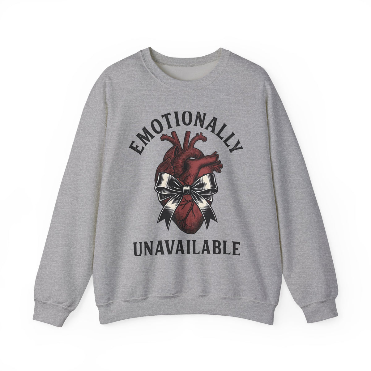 Anatomical Heart Sweatshirt Halloween Dark Humor Gift Women Gothic Sweatshirt Heart Sweatshirt Horror Fan Macabre Sweatshirt Sarcastic Graphic Vintage Bow