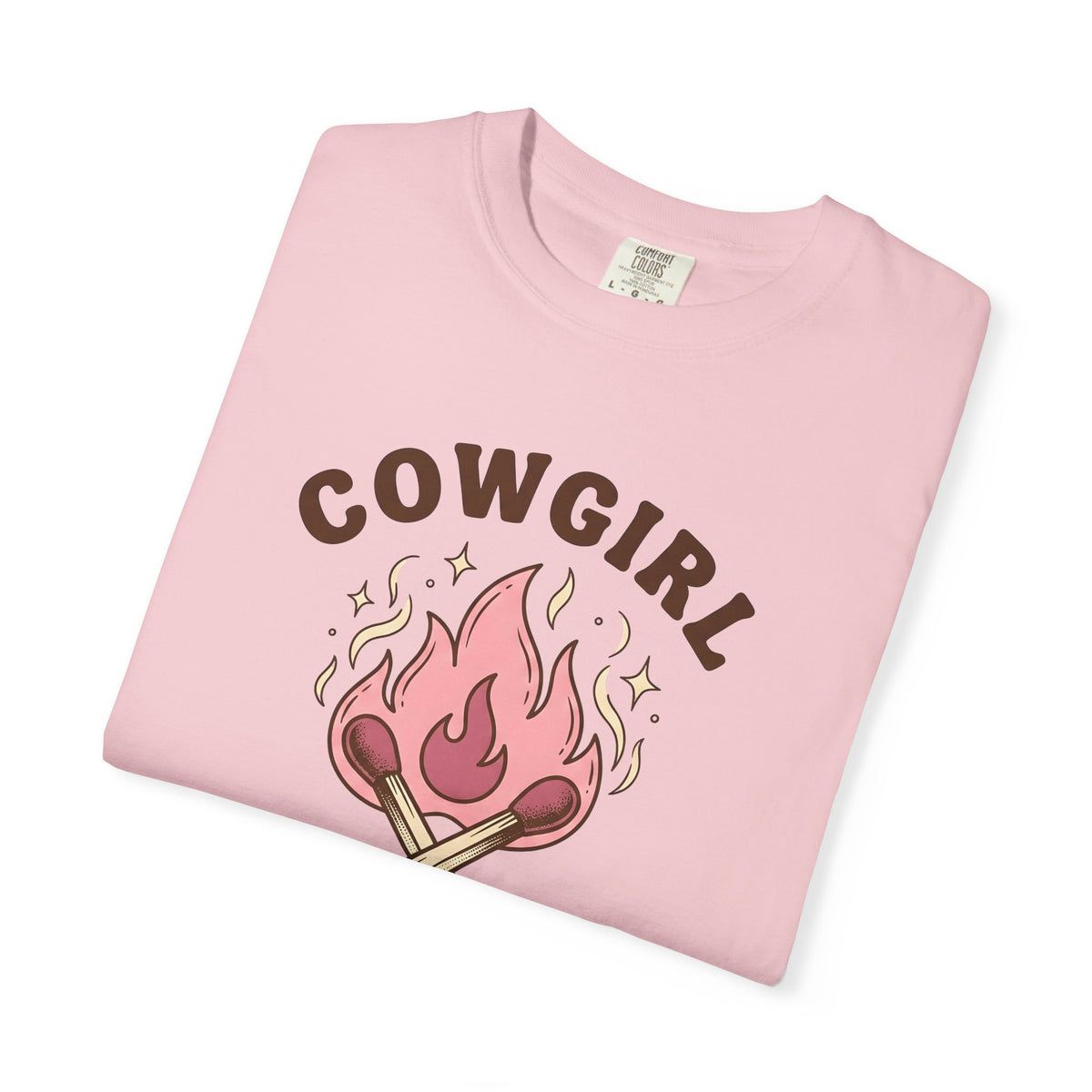 Lit Matches T-Shirt Cowgirl Cowboy Gear Gift Women Tribal T-Shirt Matches T-Shirt Rodeo Fan Primitive T-Shirt Western Graphic Classic Glitter