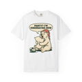 Polar Bear Christmas Animal Gift Cartoon Ursa Xmas Fan Cartoonish Wildlife Vintage T-Shirt