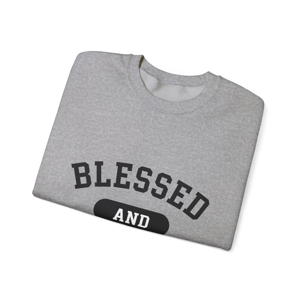 Bold Lettering Design Sweatshirt Moms Household Gift Women Simple Sweatshirt Typography T-Sh