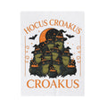 Witch Frogs Blanket Halloween Animal Gift Women Cartoon Blanket Toad Blanket Horror Fan Comic Blanket Creature Graphic Vintage Cauldrons Blanket