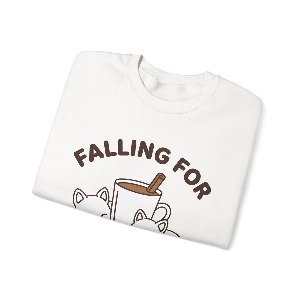 Fox Coffee Cup Sweatshirt Coffee Animal Gift Women Cute Sweatshirt Sweatshirt Sweatshirt Coffee Fan Coffee Sweatshirt Graphic Kawaii Sweatshirt Minimalist Cinnamon Stick