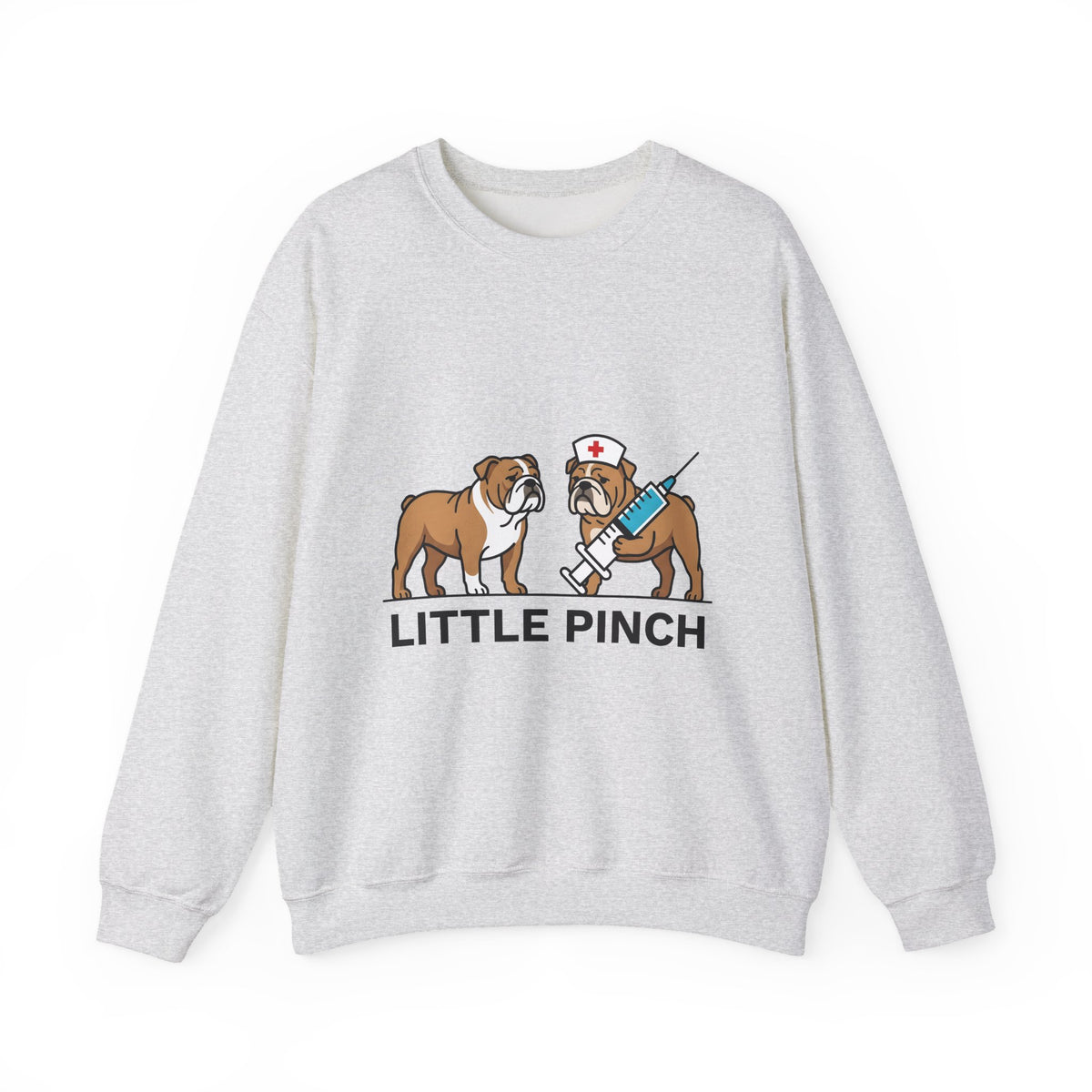 Bulldog Nurse Sweatshirt Nurses Animal Gift Women Graphic Sweatshirt Bulldog Sweatshirt Nurse Enthusiast Bulldog Graphic Sweatshirt Creature Illustration