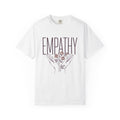 Hands Blossoms T-Shirt Nurses Healing Gift Women Natural T-Shirt Floral T-Shirt Nurse Enthusiast Organic T-Shirt Recovery Graphic Airy Rose Stem