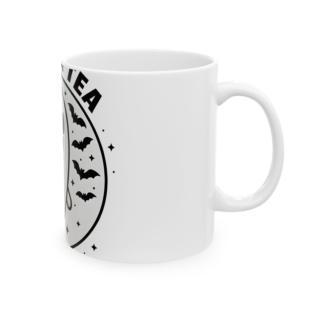 Ghost Bubble Tea Mug Halloween Cuisine Gift Women Charming Mug Boba Mug Halloween Fan Cute Mug Food Graphic Animated Bats