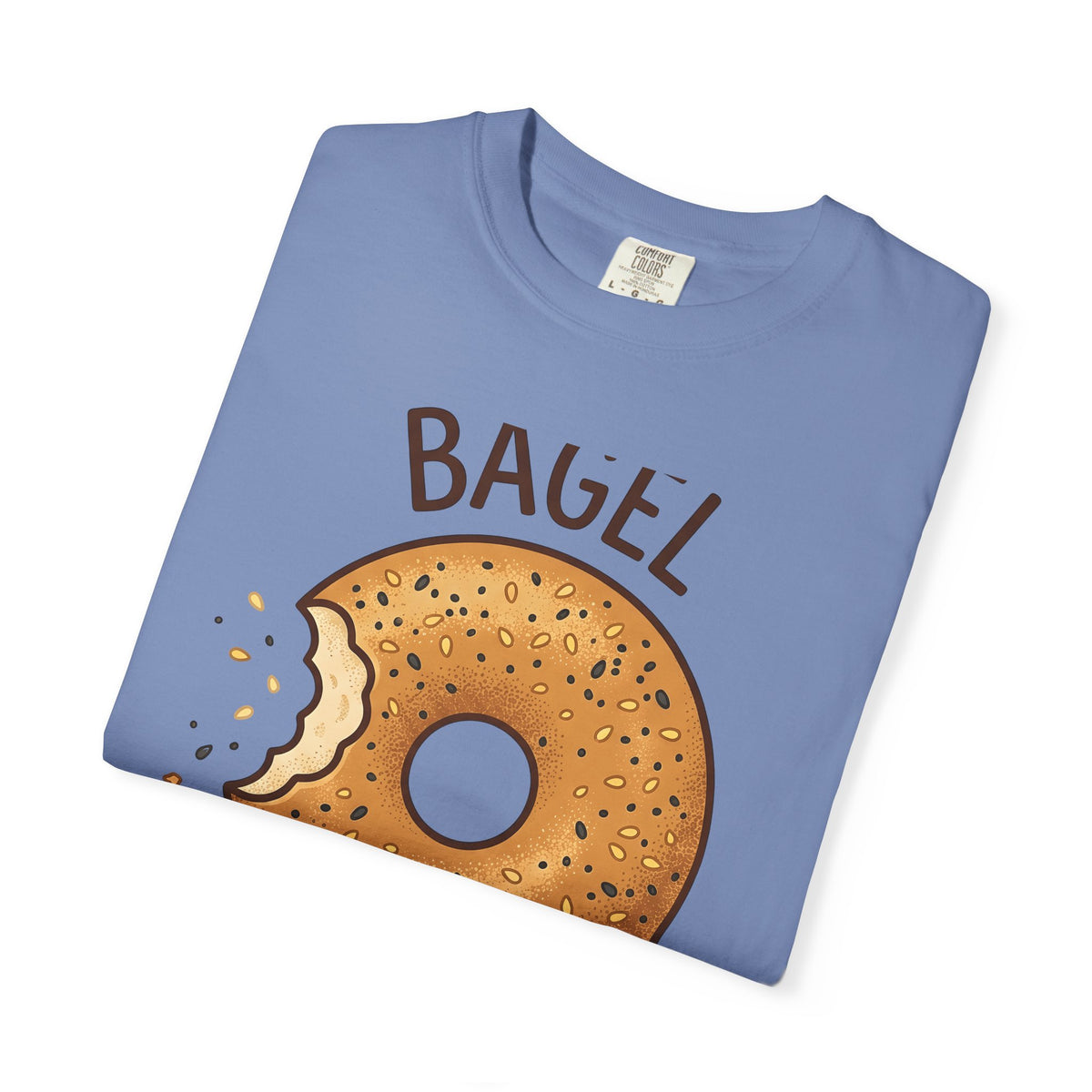 Bagel Desserts Morning Gift Doodle Bagel Pastry Fan Hand Drawn Breakfast Old School T-Shirt