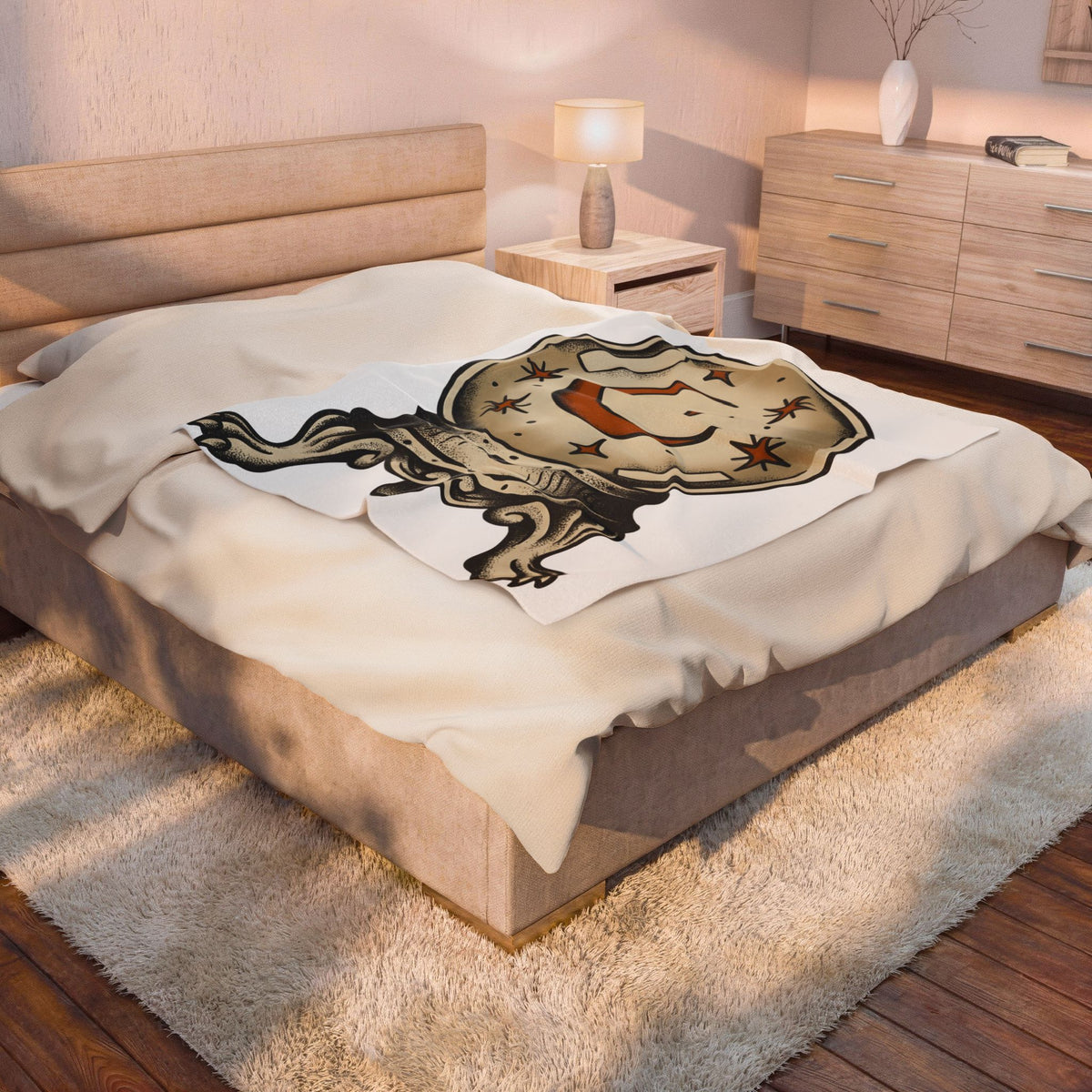 Clairvoyance Sphere Blanket Halloween Magic Gift Women Classic Blanket Crystal Ball Blanket Horror Fan Vintage Blanket Magical Graphic Line Art
