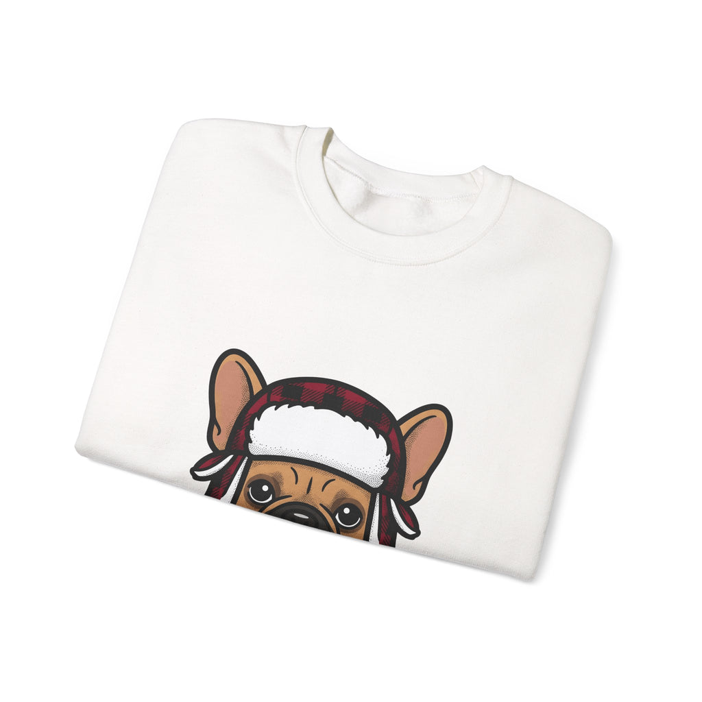 French Bulldog Sweatshirt Dog Dogs Gift Women Line Art Sweatshirt Bulldog Sweatshirt Dog Fan Puppy Graphic Illustration Drawing Sketch Winter Hat Sweatshirt