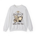 Feline Teapot Sweatshirt Cat Drink Gift Women Classic Sweatshirt Teapot T-Sh