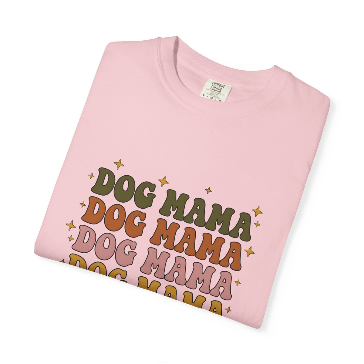 Old School Font T-Shirt Dog Mom Fauna Gift Women Retro T-Shirt Typography T-Shirt Dog Mom Fan Vintage T-Shirt Wildlife Graphic Funky Shining T-Shirt