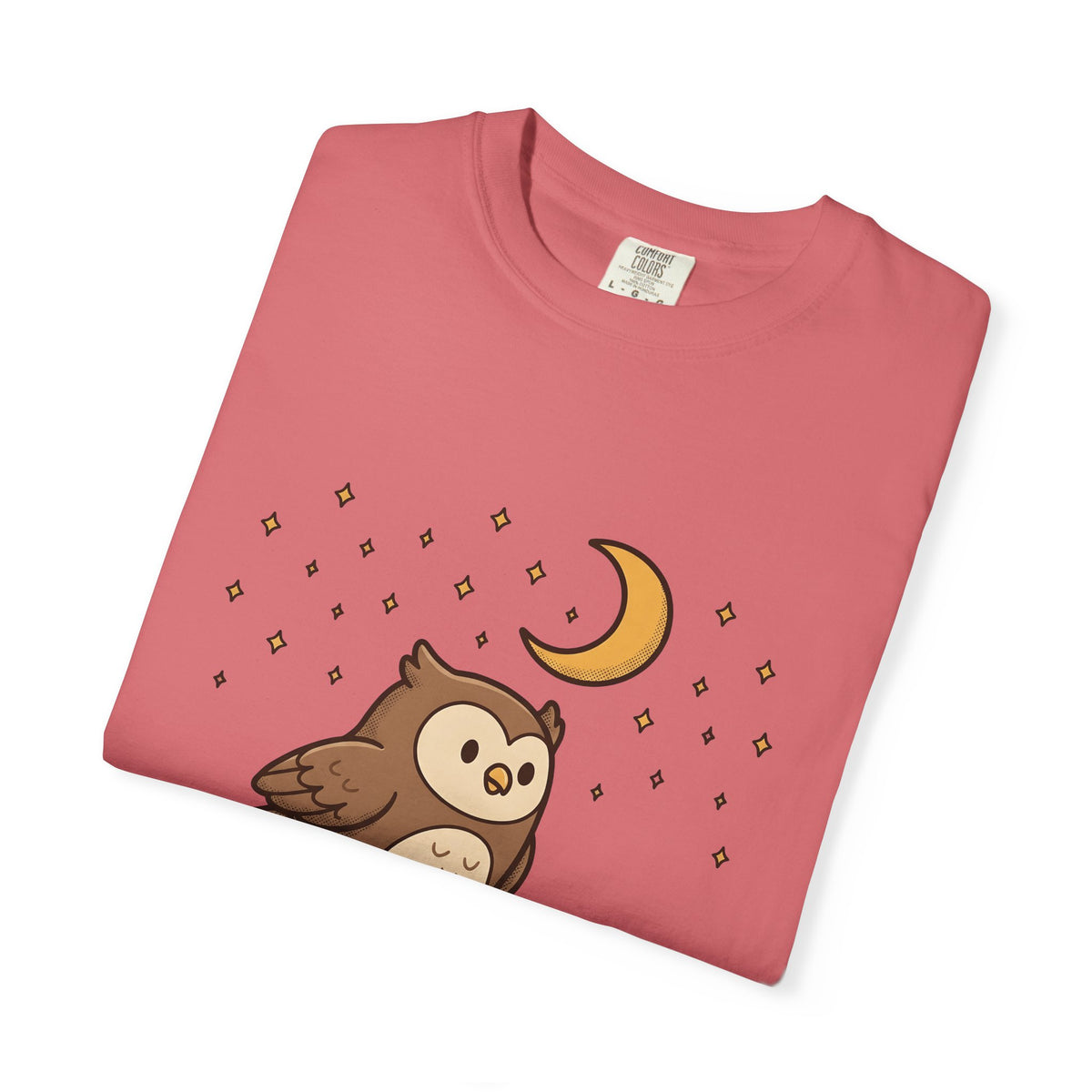 Owl Skating Shoes T-Shirt Sports Creatures Gift Women Kawaii T-Shirt Roller Skates T-Shirt Athlete Fan Animal Graphic T-Shirt Classic Music Player