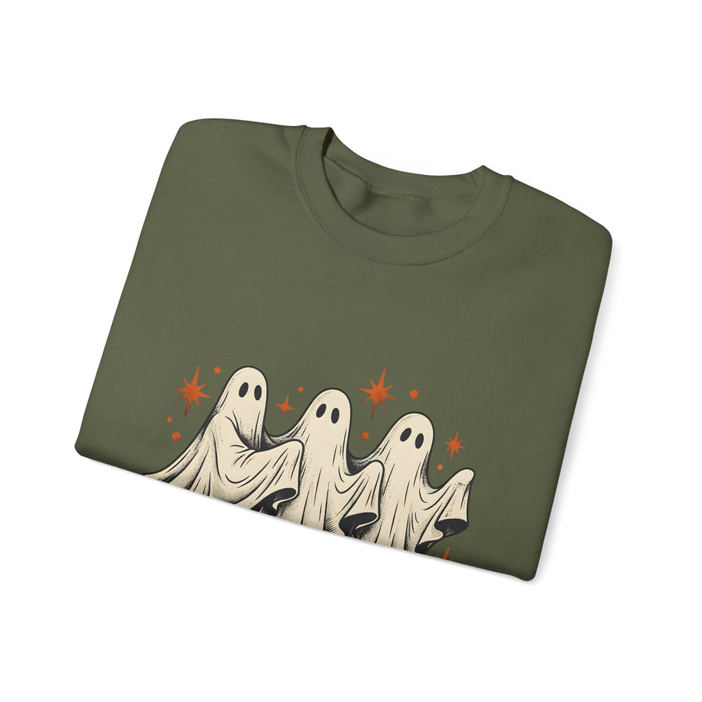 Apparition Skate Sweatshirt Halloween Rollerblade Gift Women Hand Drawn Sweatshirt Skateboard Sweatshirt Spooky Fan Hand Drawn Sweatshirt Inline Skate Graphic