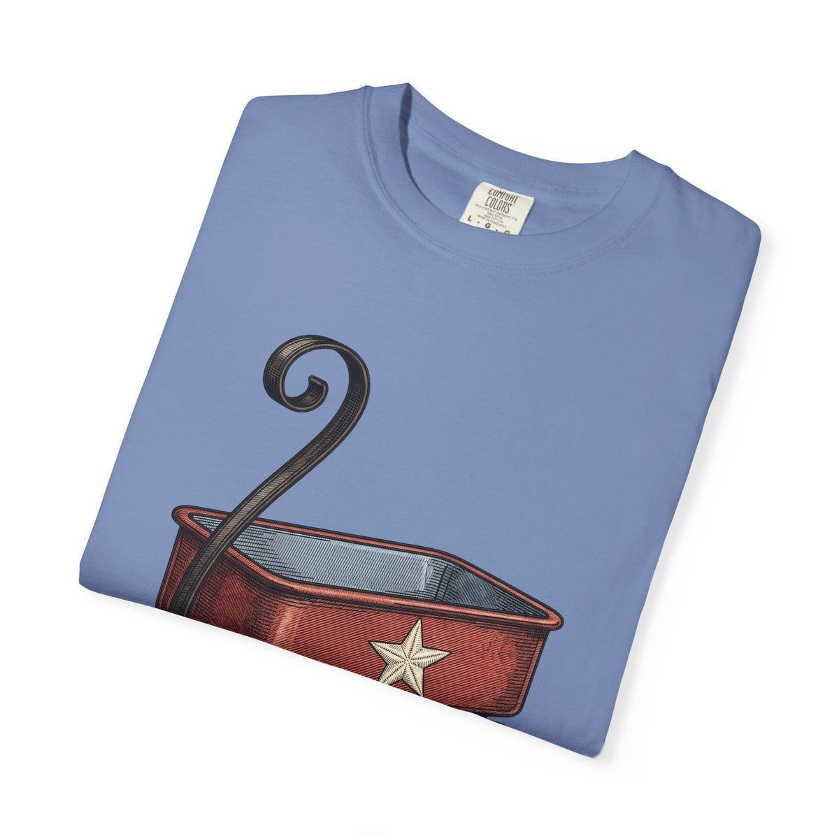 Red Wagon 4Th Of July Usa Gift Antique Cart Fireworks Fan Vintage American Line T-Shirt