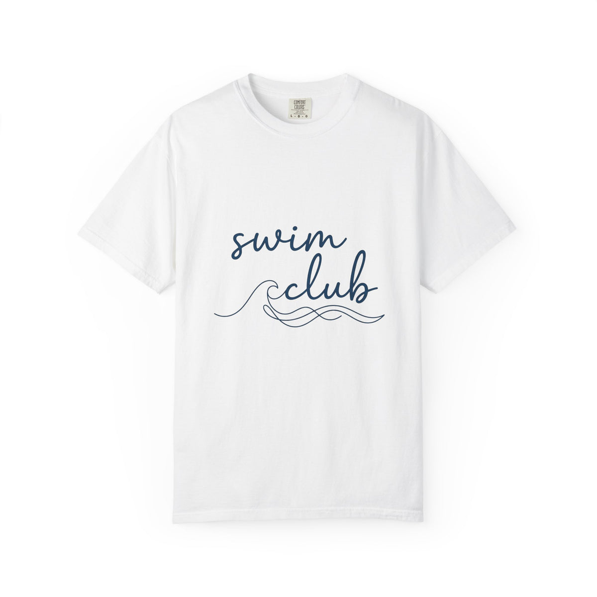 Sea Illustration T-Shirt Swimming Workout Gift Women Basic T-Shirt Ocean T-Shirt Swimmer Enthusiast Simple T-Shirt Fitness Graphic Hand Drawn